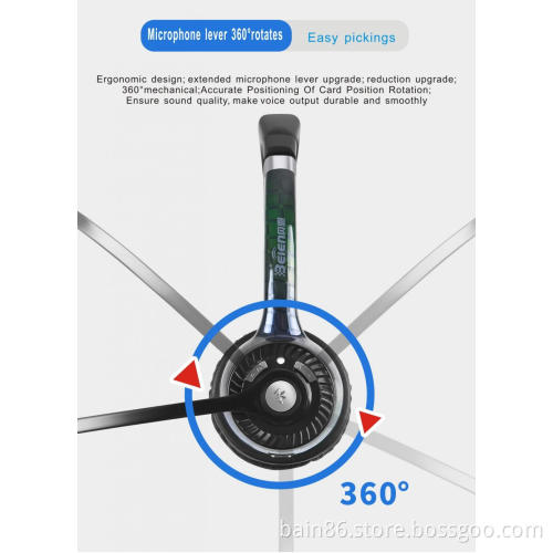 BT202 wireless bluetooth headset call center game headset
